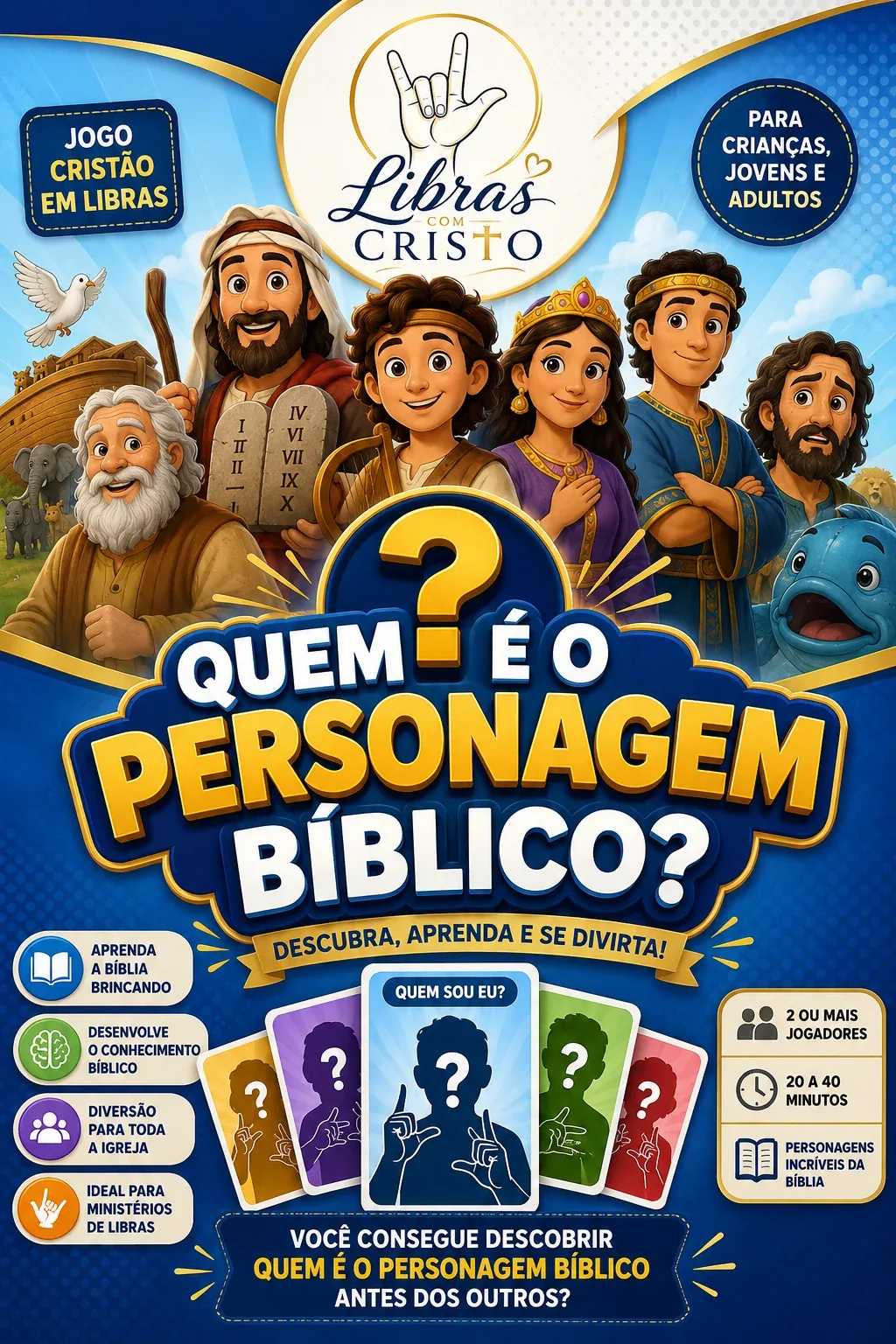 Personagens bíblicos em Libras